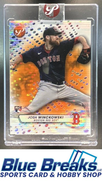 2023 Topps Pristine Orange Josh Winckowski 15/25 #84 Boston Red Sox