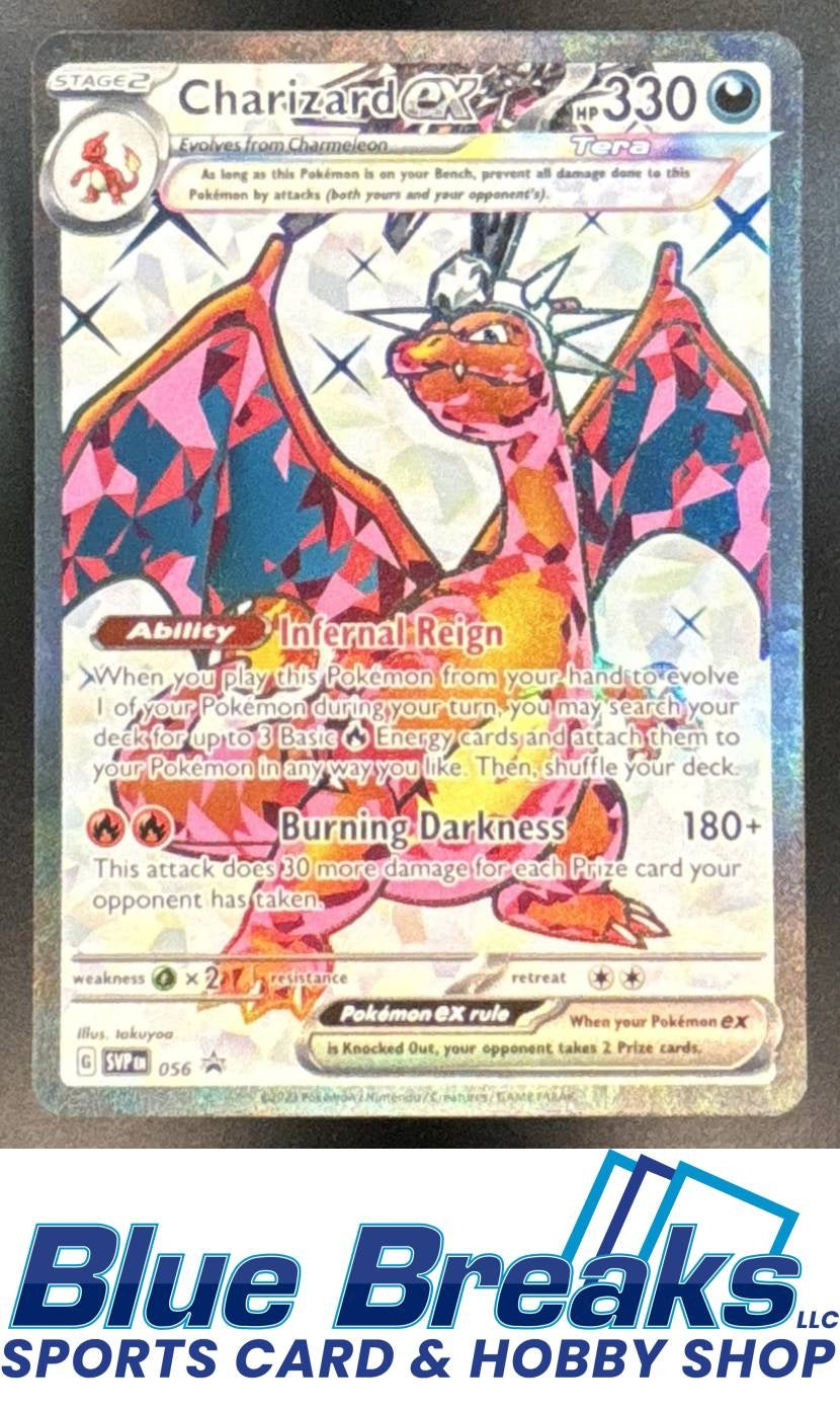 2023-25 Pokemon SV Black Star Promos Charizard ex #056