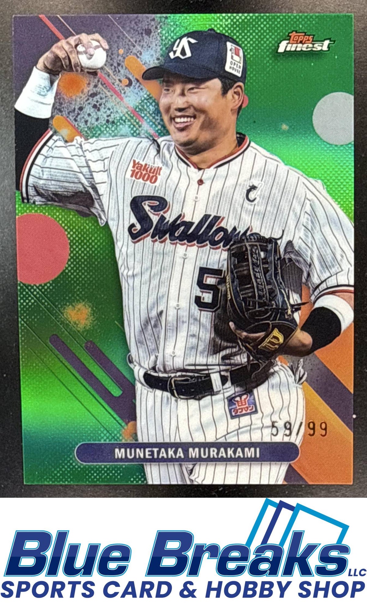 2026 Topps Finest Worlds Green Refractor Munetaka Murakami 59/99 #WF-24 RC Chicago White Sox