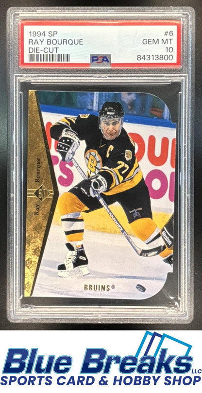 1994 Upper Deck Ray Bourque #6 PSA 10 Hockey Boston Bruins