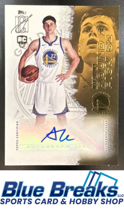 2025-26 Topps Signature Class RC Auto Alex Toohey #RCA-AT Warriors