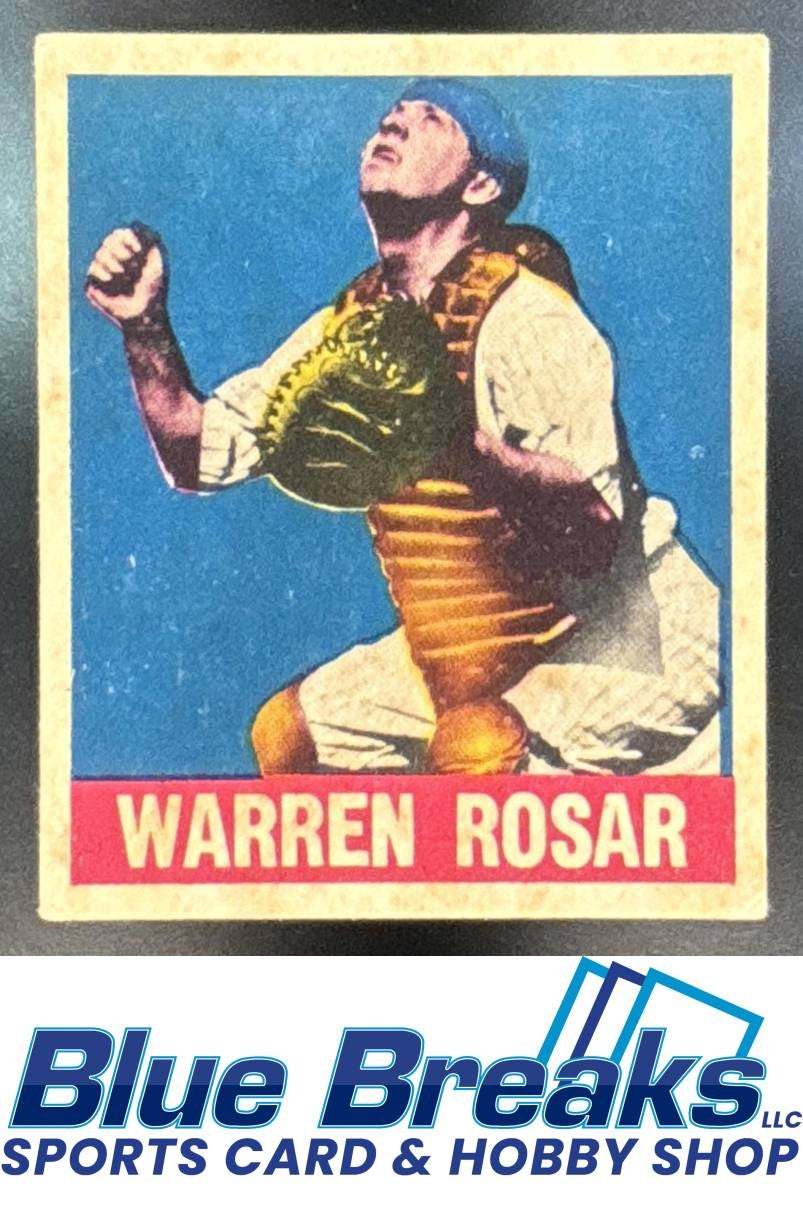 1948 Leaf Warren Rosar #128 A's