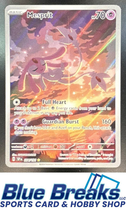2024 Pokemon Surging Sparks Mesprit #204/191