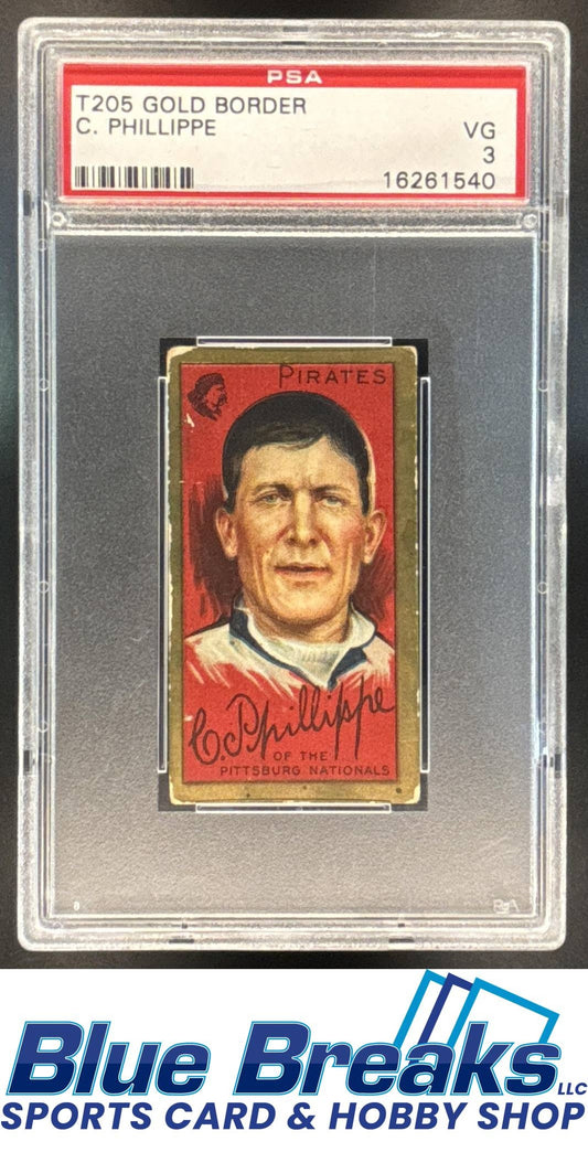 T205 Piedmont C. Phillippe PSA 3 Pirates