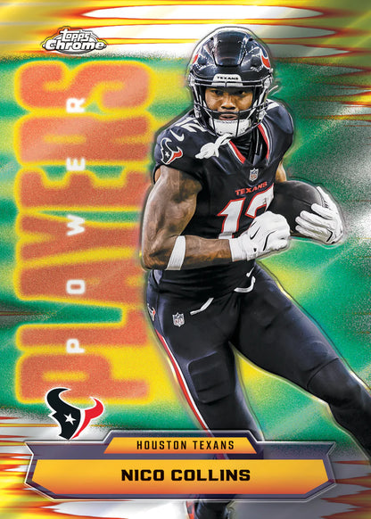 2025 Topps Chrome Football Blaster Box - Sealed Wax