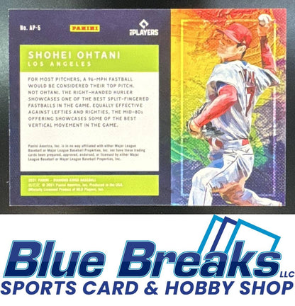 2021 Panini Diamond Kings Shohei Ohtani #AP-5 Artist's Palette