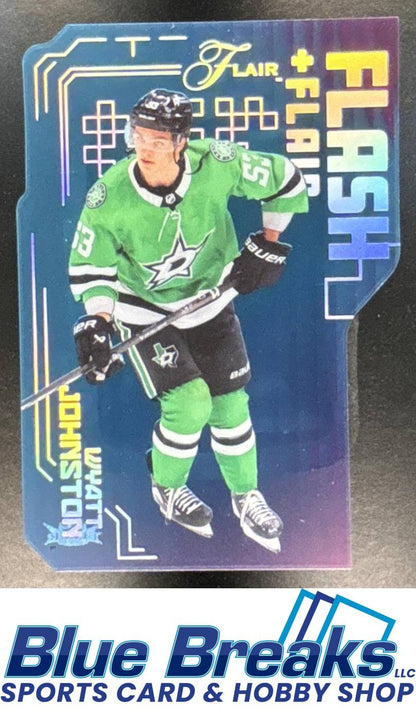 2025 Upper Deck Fleer Flair Wyatt Johnston #FLASH-6 Flash and Flash