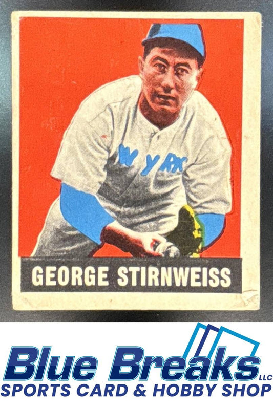 1948 Leaf George Stirnweiss [RC] #95 RC Yankees