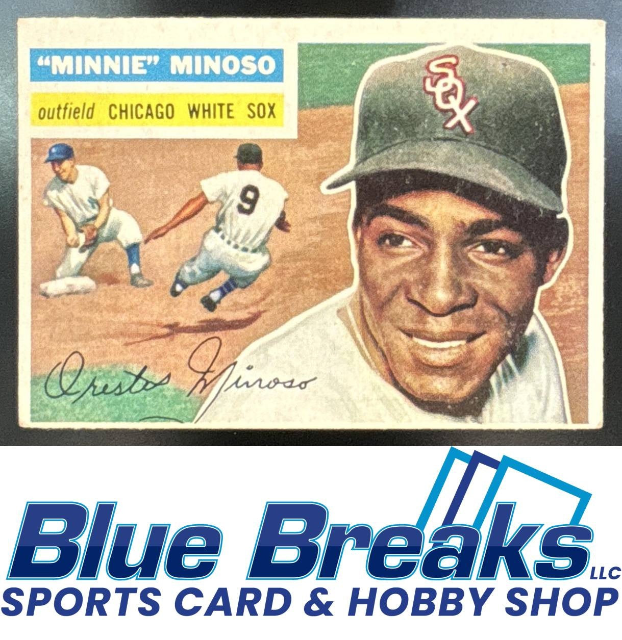 1956 Topps Minnie Minoso #125a White Sox