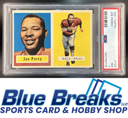 1957 Topps Joe Perry [RC] #129 PSA 7 49ers