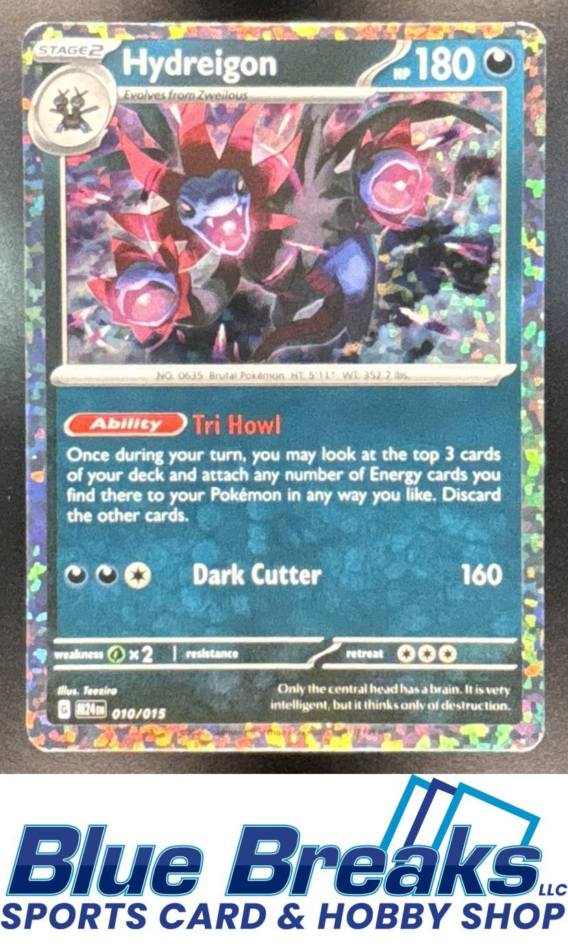2025 Pokemon McDonalds Dragon Discovery Hydreigon #010/015