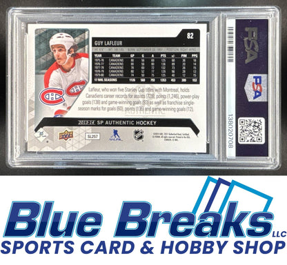 2013-14 SP Authentic Guy Lafleur [RC] #82 PSA 10 Montreal Canadiens