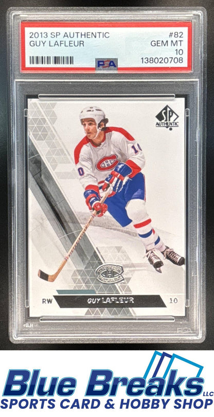 2013-14 SP Authentic Guy Lafleur [RC] #82 PSA 10 Montreal Canadiens