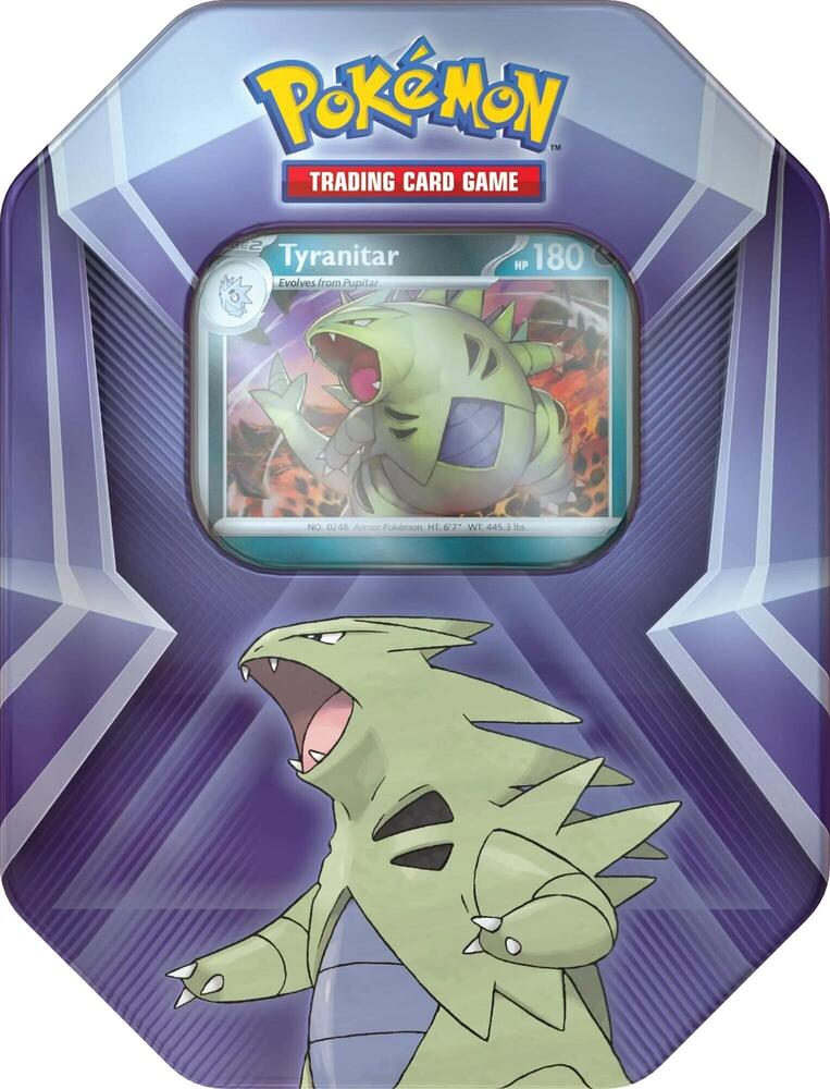 Pokemon - Triple Whammy Tin [Tyranitar] - Miscellaneous Cards & Products (MCAP) - Sealed