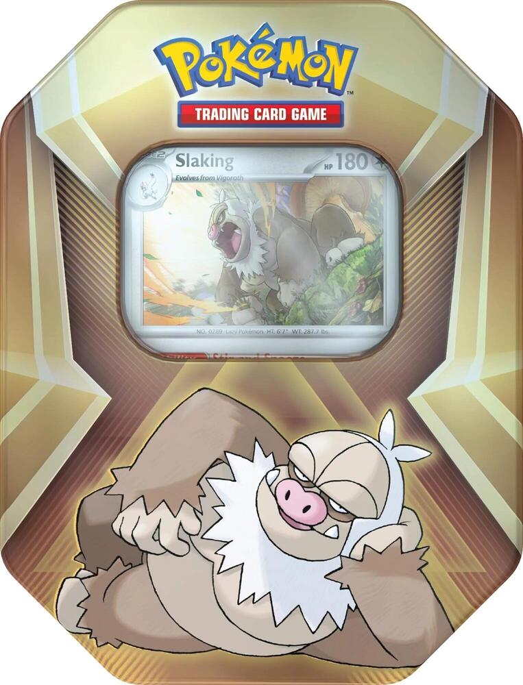 Pokemon - Triple Whammy Tin [Slaking] - Miscellaneous Cards & Products (MCAP) - Sealed