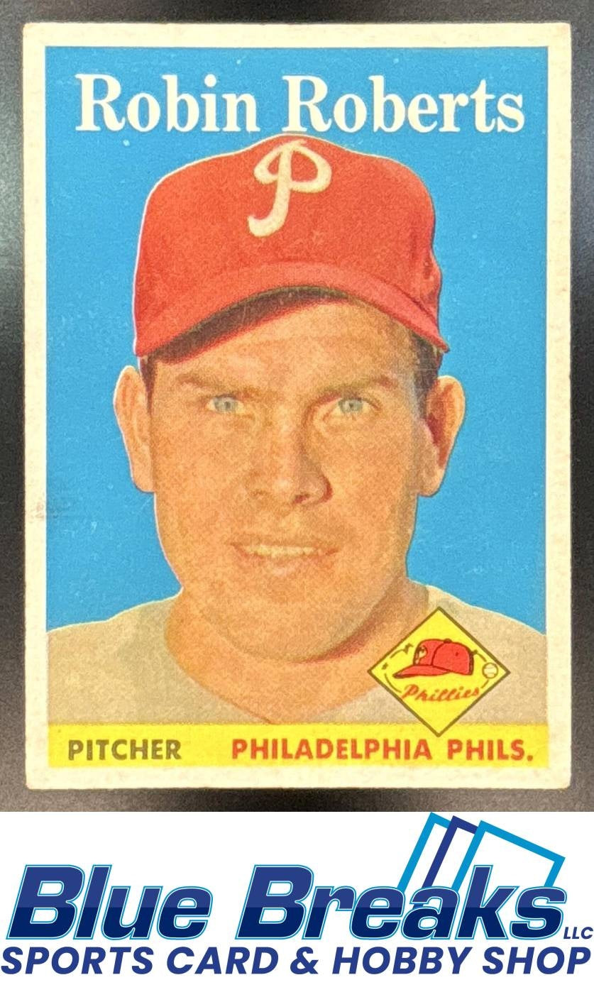 1958 Topps Robin Roberts [RC] #90 Phillies