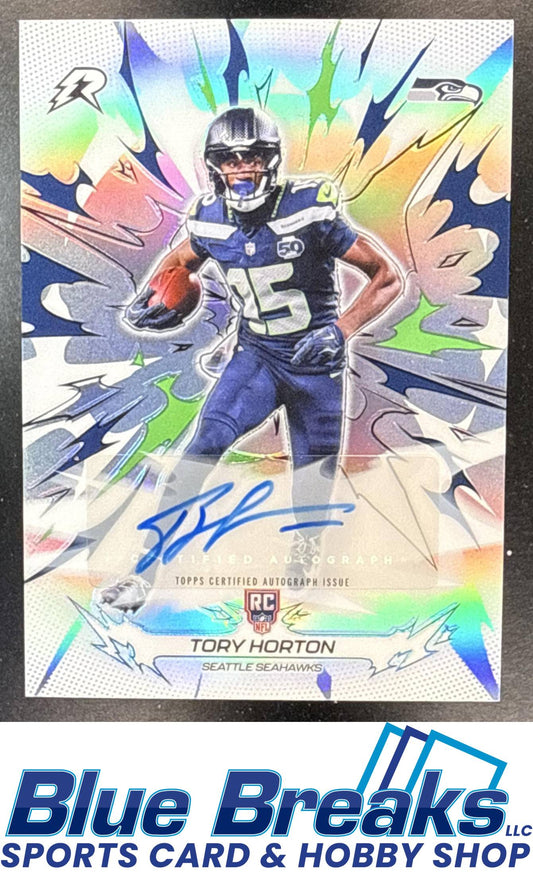 2025 Topps Resurgence RC Signatures Tory Horton [RC] #190 Auto Seattle Seahawks