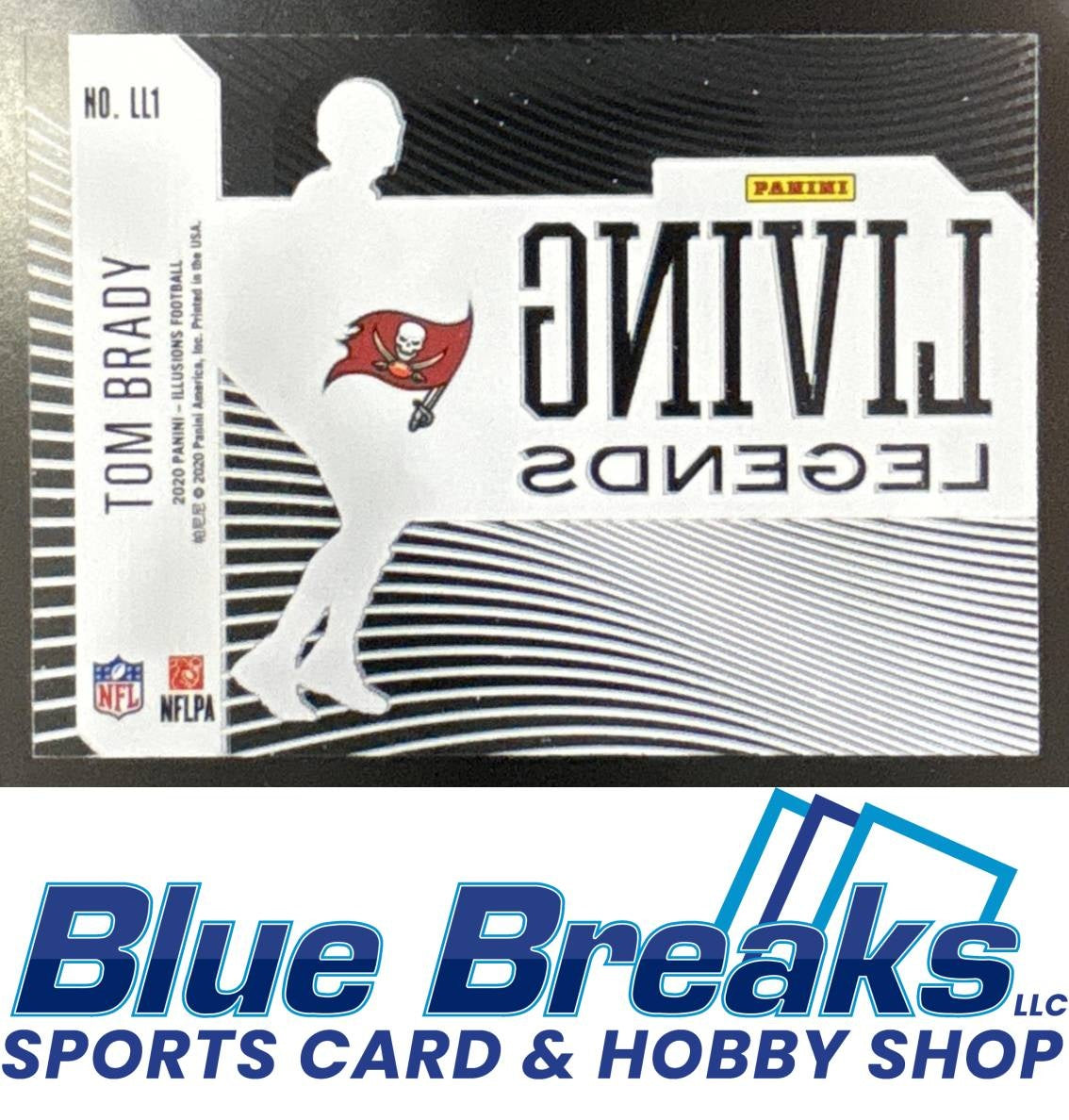 2020 Panini Illusions Living Legends Tom Brady [RC] #LL1 Buccaneers