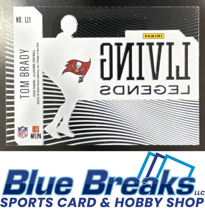2020 Panini Illusions Living Legends Tom Brady [RC] #LL1 Buccaneers