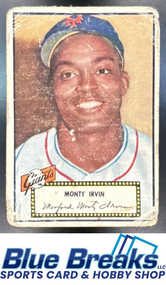 1952 Topps Monte Irvin [RC] #26 Giants