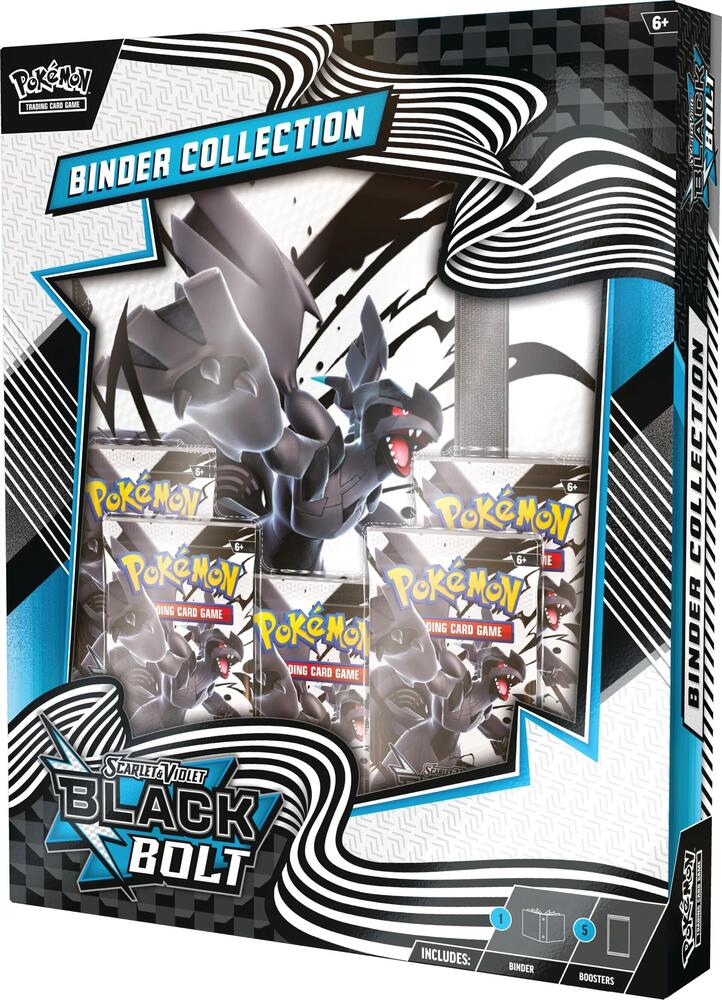 Pokemon - Black Bolt Binder Collection - SV: Black Bolt (BLK) - Sealed Wax