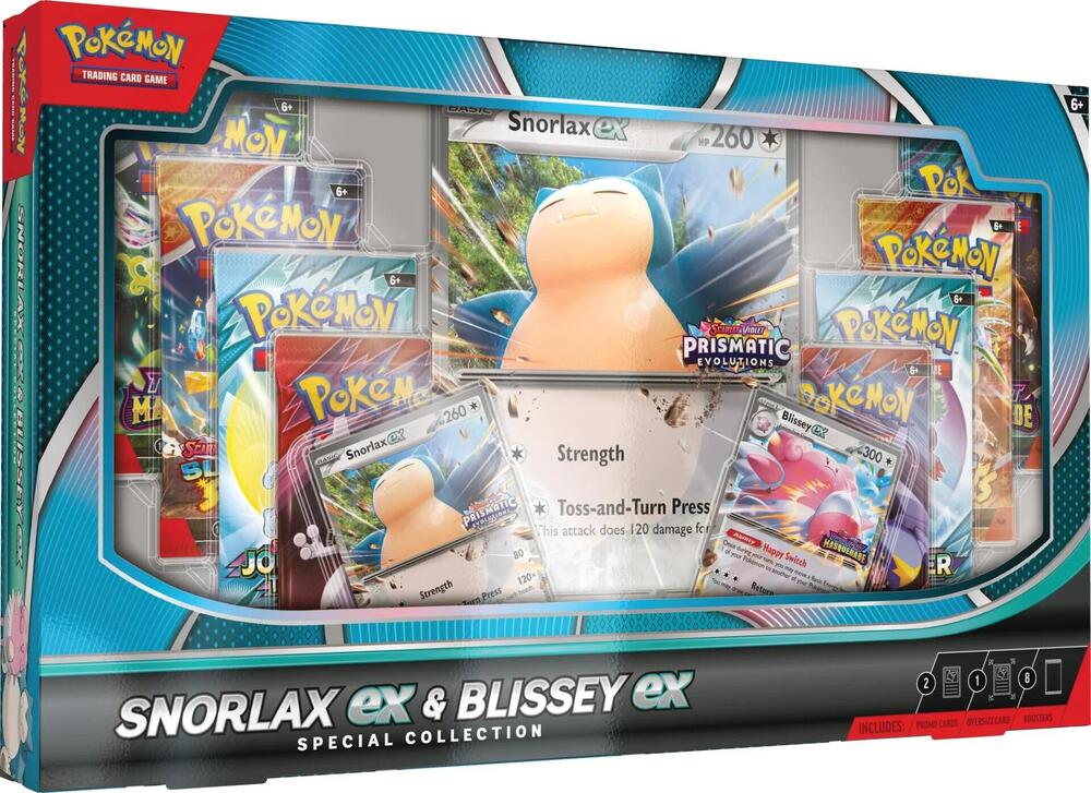 Pokemon - Snorlax ex & Blissey ex Special Collection - Miscellaneous Cards & Products (MCAP) - Sealed Wax