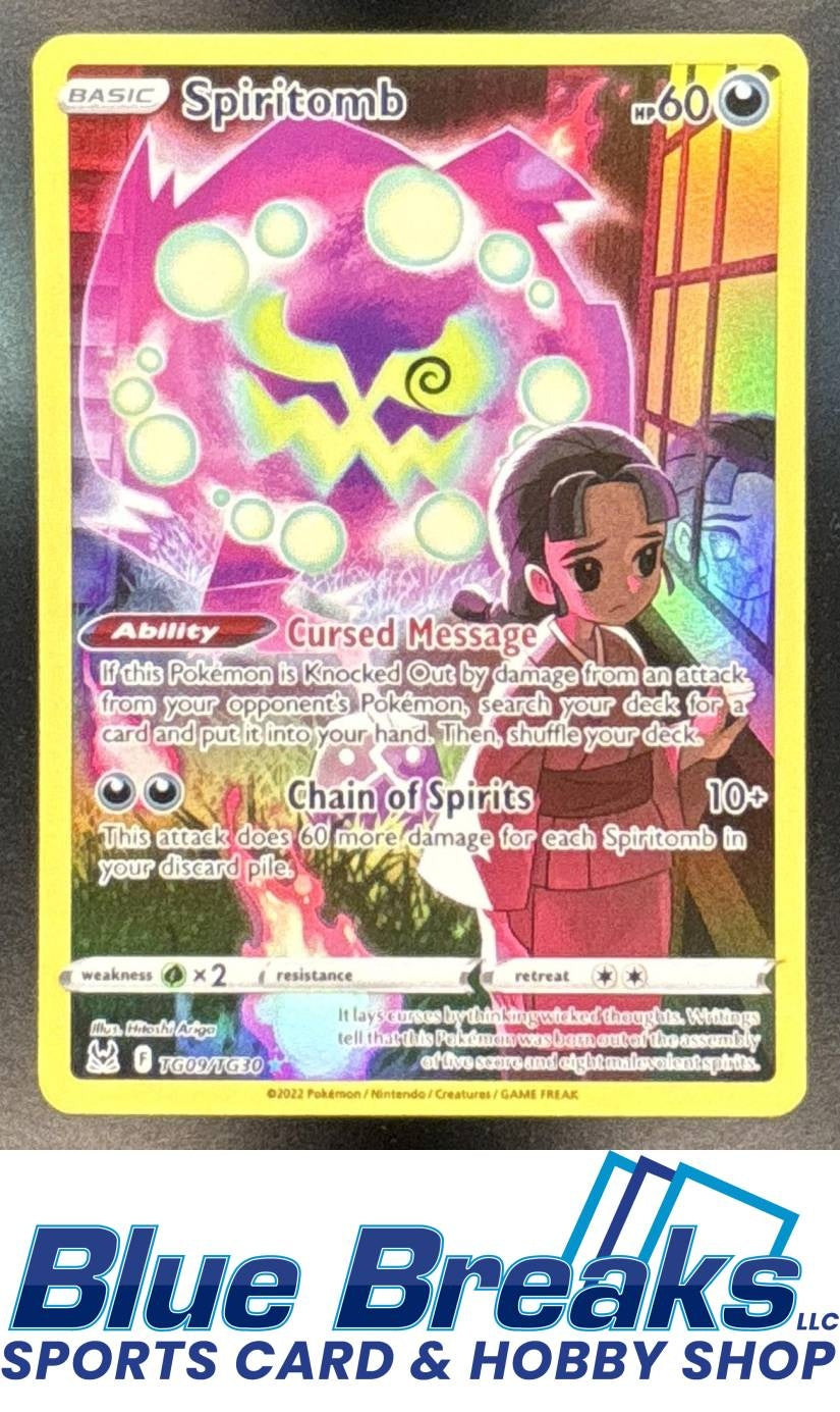 2022 Pokemon Sword & Shield Lost Origin Trainer Gallery Spiritomb #TG09/TG30