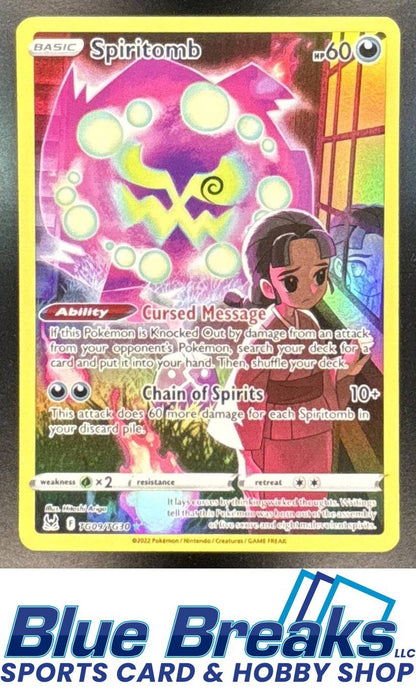 2022 Pokemon Sword & Shield Lost Origin Trainer Gallery Spiritomb #TG09/TG30