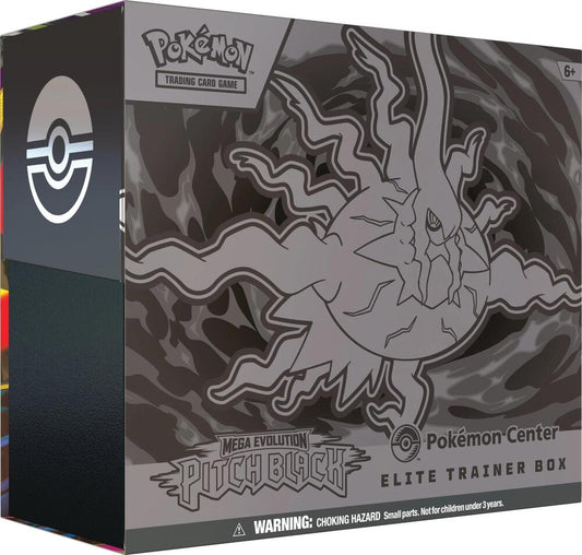 Pitch Black Pokemon Center Elite Trainer Box - Sealed Wax