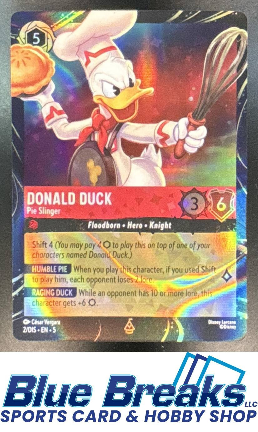 2026 Disney Lorcana Shimmering Skies Donald Duck Pie Slinger #2 b