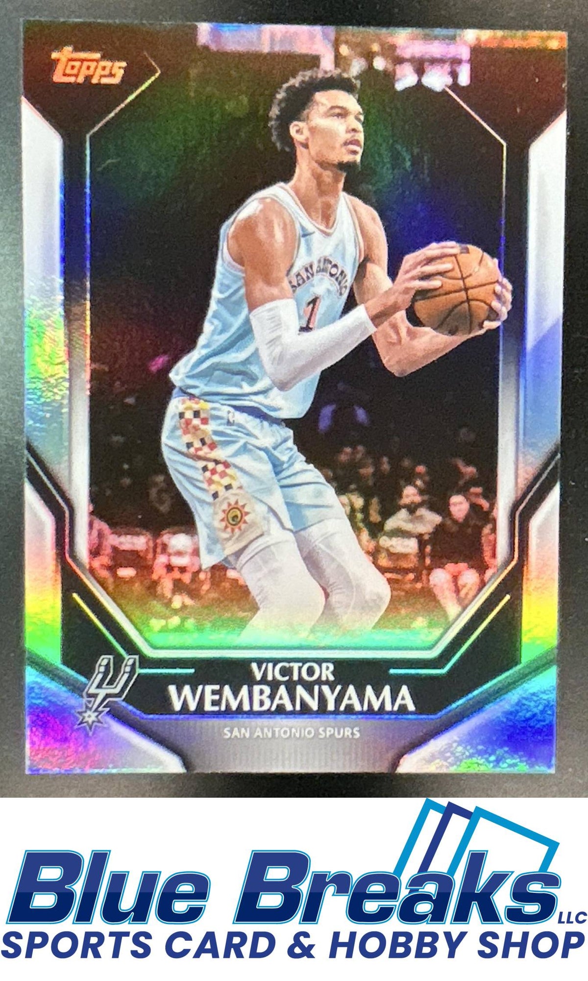 2026 Topps Collector's Kit Exclusive Rainbow Foil Victor Wembanyama #NBA-7 Victor Wembanyama