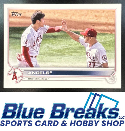 2022 Topps Los Angeles Angels [RC] #159 Team Card