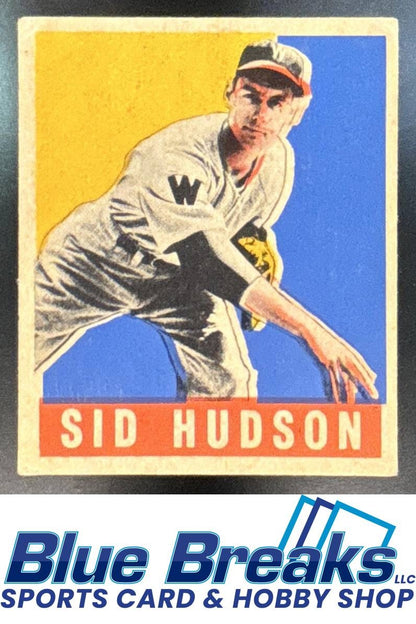 1948 Leaf Sid Hudson #84 Senators