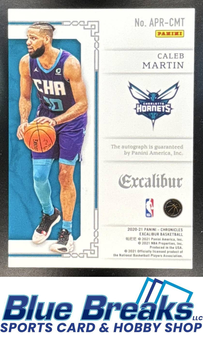 2020 Panini Chronicles Caleb Martin #APR-CMT Apprentice Signatures Red Auto RC