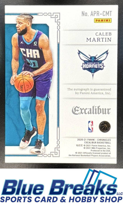 2020 Panini Chronicles Caleb Martin #APR-CMT Apprentice Signatures Red Auto RC