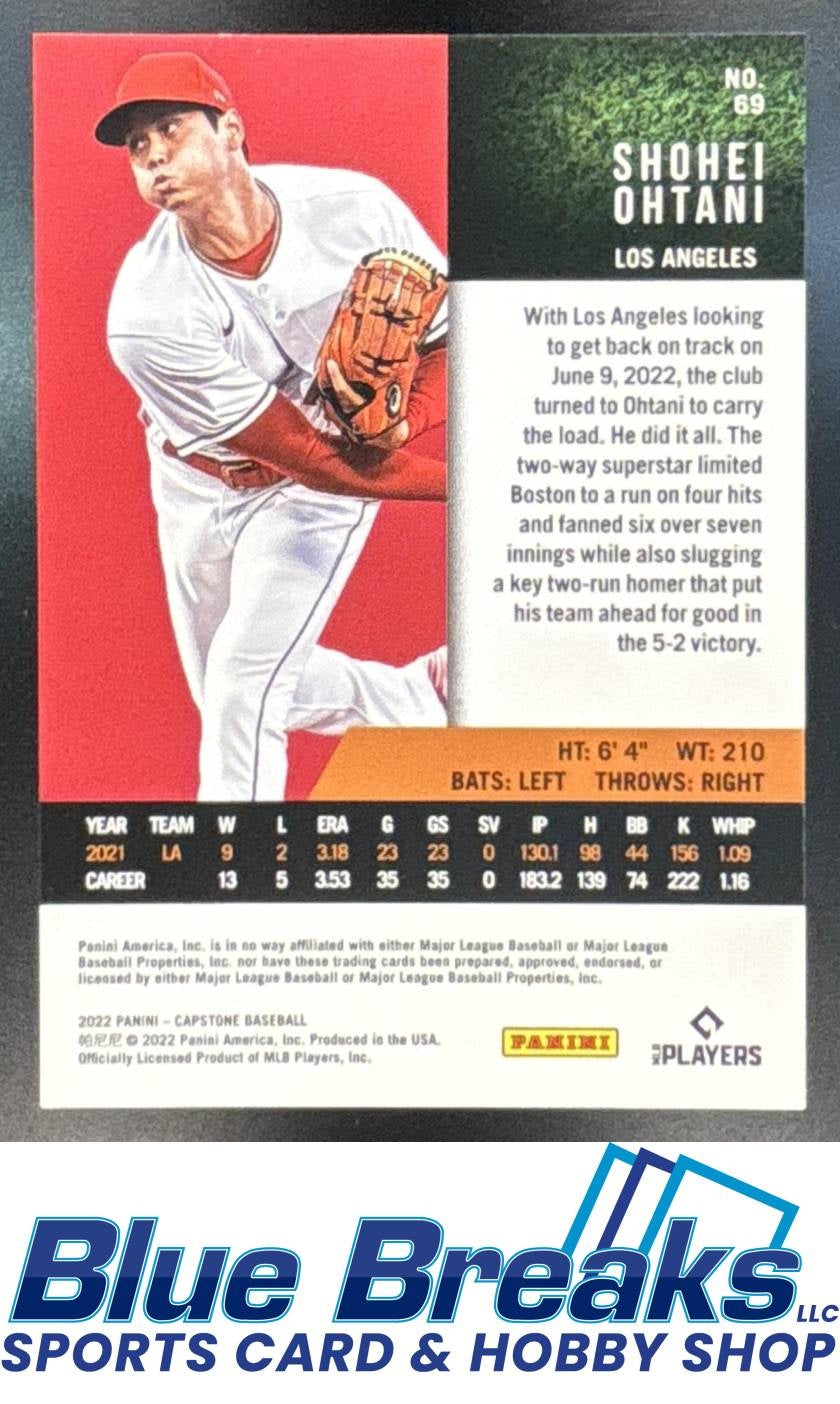 2022 Panini Capstone Shohei Ohtani [RC] #69 Los Angeles Angels