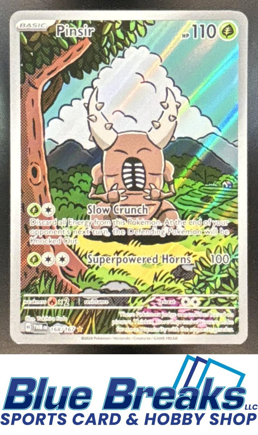 2024 Pokemon Twilight Masquerade Pinsir #168/167