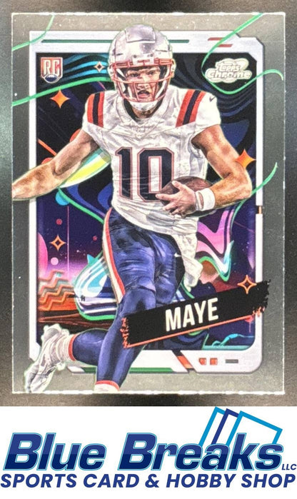 2024 Topps Cosmic Chrome Drake Maye [RC] #162 RC New England Patriots