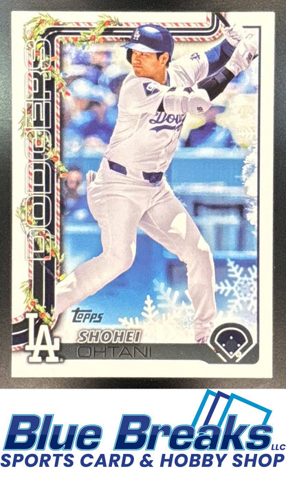 2025 Topps Holiday Shohei Ohtani #H200 Los Angeles Dodgers
