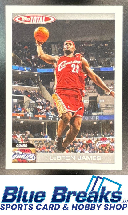 2004-05 Topps Total Lebron James #4 Cleveland Cavaliers