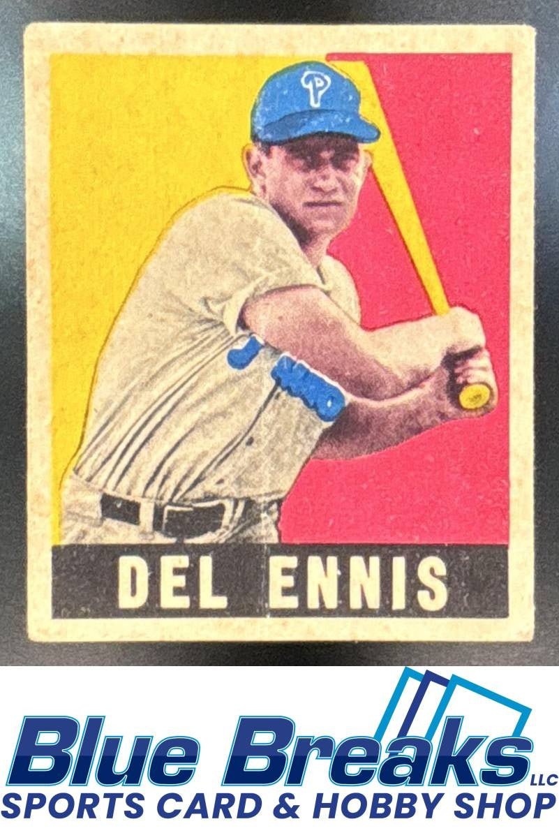 1948 Leaf Del Ennis #49 RC Phillies