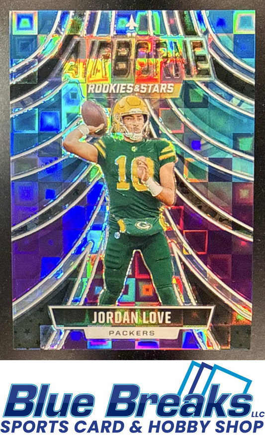 2024 Panini Rookies & Stars Jordan Love #A-JLE Airborne Pandora 052/135 Green Bay Packers