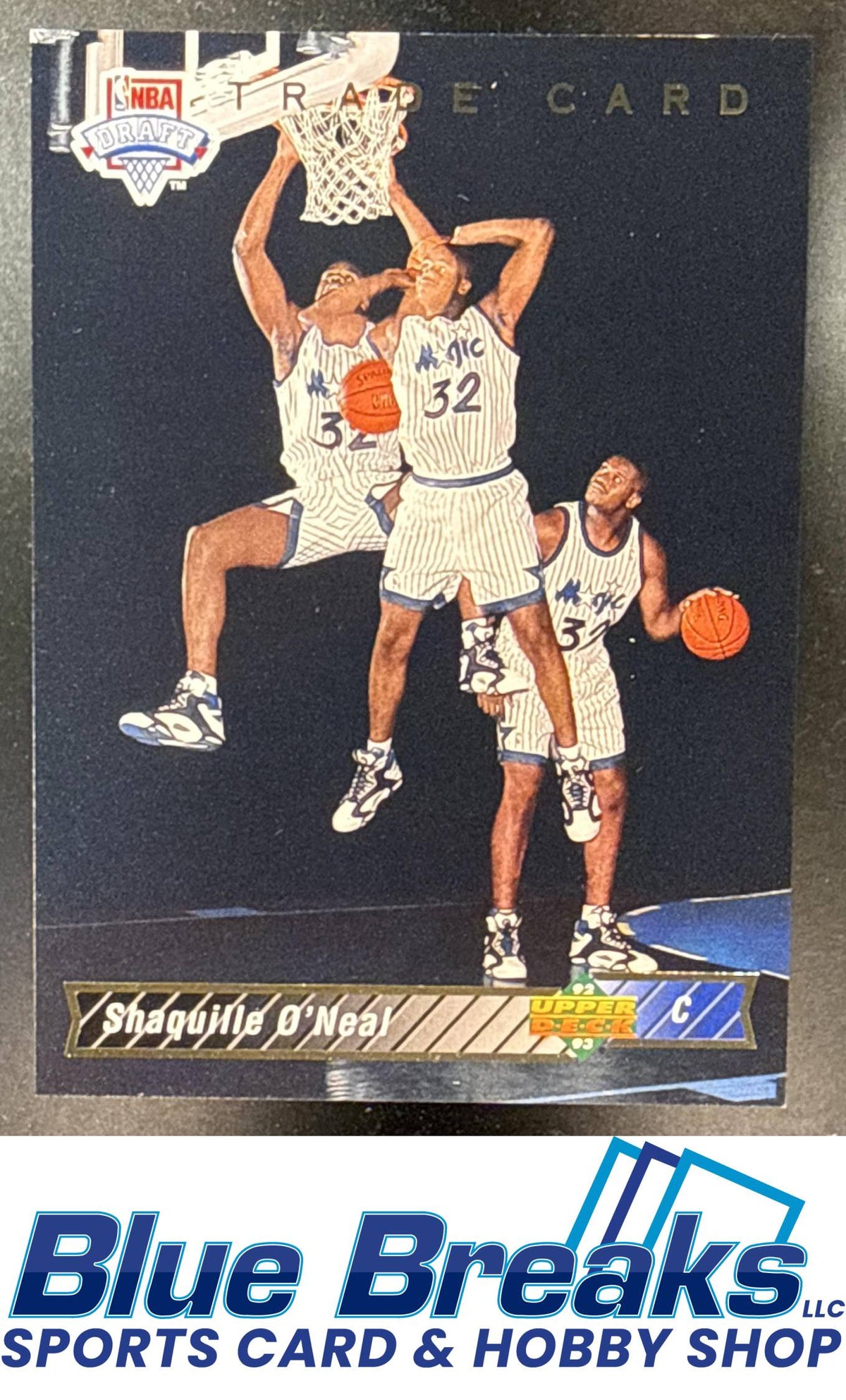 1992-93 Upper Deck Shaquille O'Neal [RC] #1b RC Orlando Magic