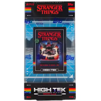 2024 Topps Stranger Things High-Tek Hobby Box - Sealed Wax