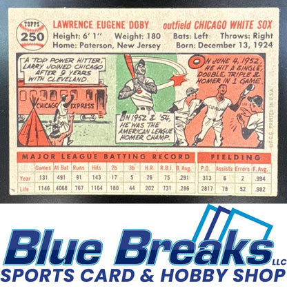 1956 Topps - Larry Doby [RC] #250 Chicago White Sox