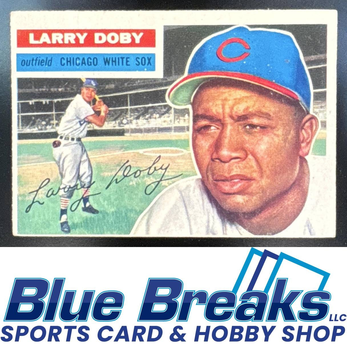 1956 Topps - Larry Doby [RC] #250 Chicago White Sox