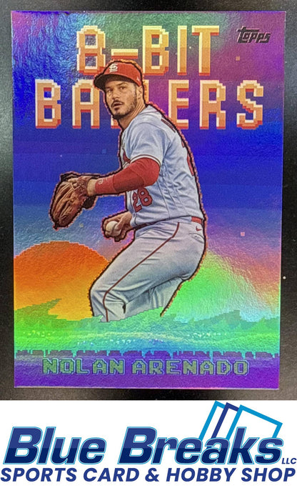 2025 Topps 8 Bit Ballers Gold Nolan Arenado 21/50 #8B-11 St. Louis Cardinals