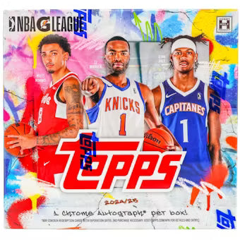 2024/25 Topps G-League Basketball Hobby Box - Sealed Wax