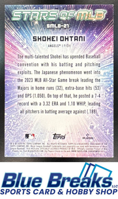 2024 Topps Stars of MLB Shohei Ohtani [RC] #SMLB-21 Los Angeles Angels