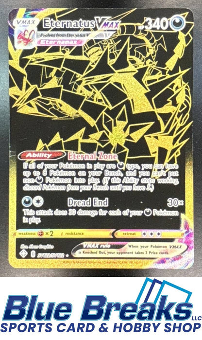 2021 Pokemon Sword & Shield Shining Fates Eternatus VMAX #SV122/SV122 Shiny Vault